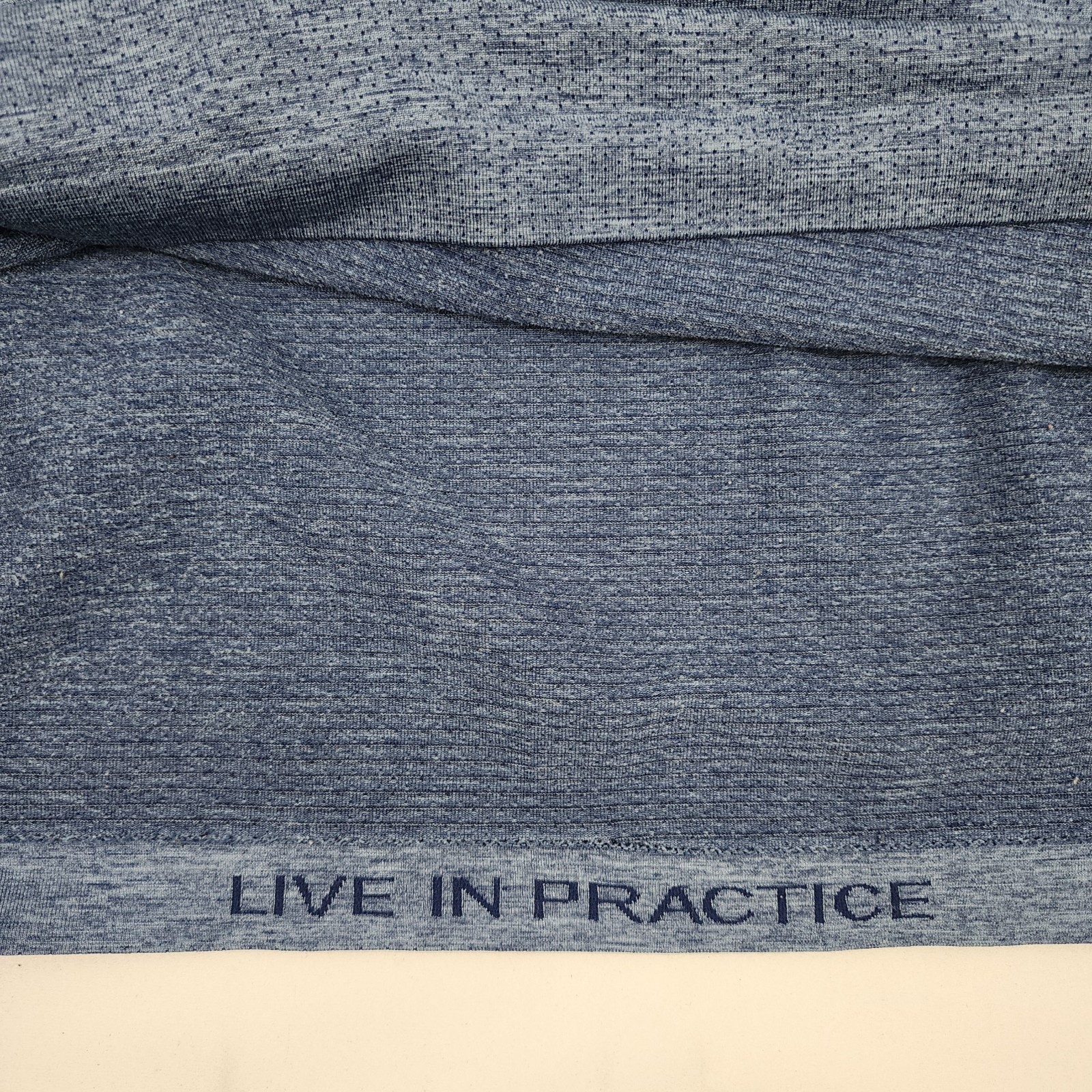 Lululemon Shirt Mens No Tag Blue Metal Tech L/S Pullover gallery