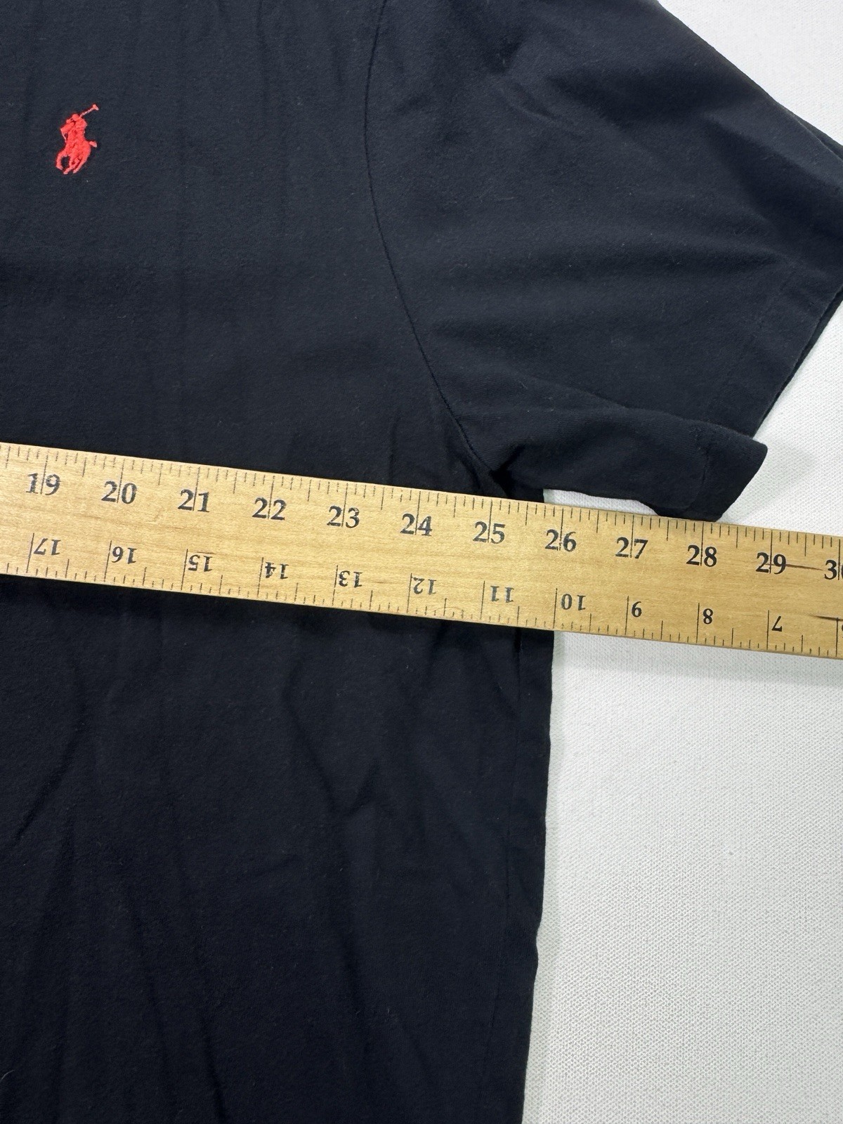 Polo Ralph Lauren Men’s 2XB Black Red Pony T-Shirt Classic Modern Casual Street gallery