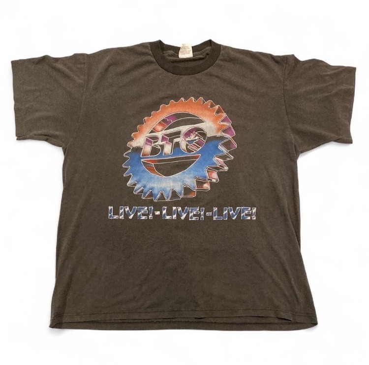 Vintage Bachman Turner Overdrive “Let It Roll Down The Highway” 1988 Tour T-Shrt