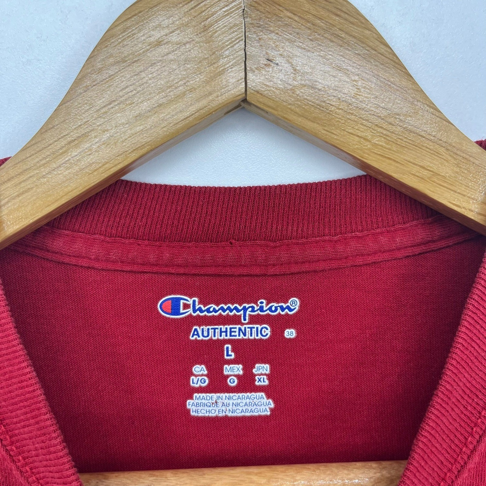 Champion Stanford Water Polo Pac-12 Mens Red Graphic T-Shirt Large gallery