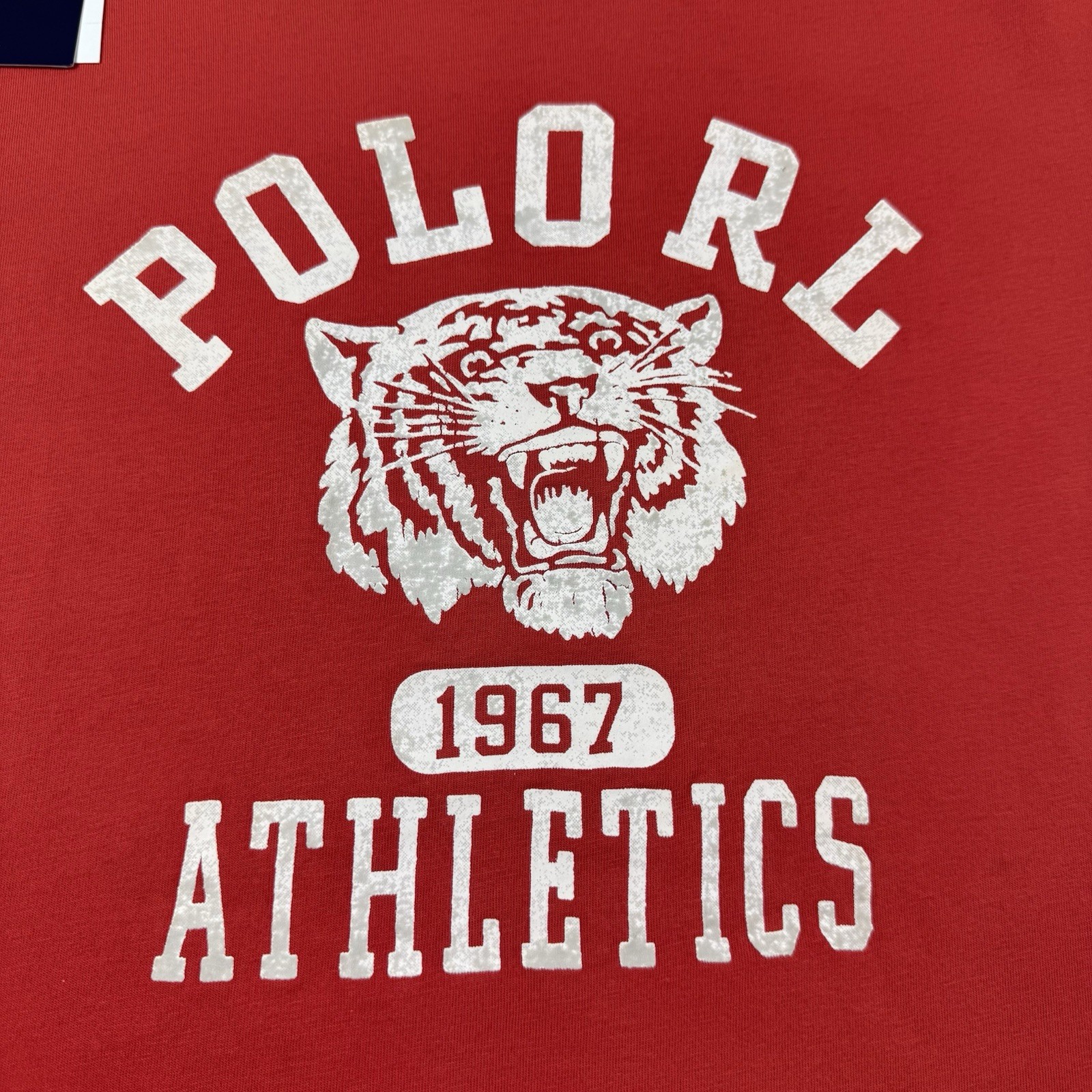 NWT Polo Ralph Lauren Custom Slim Reversible Graphic T-Shirt Gray/Red Mens Sz XL gallery