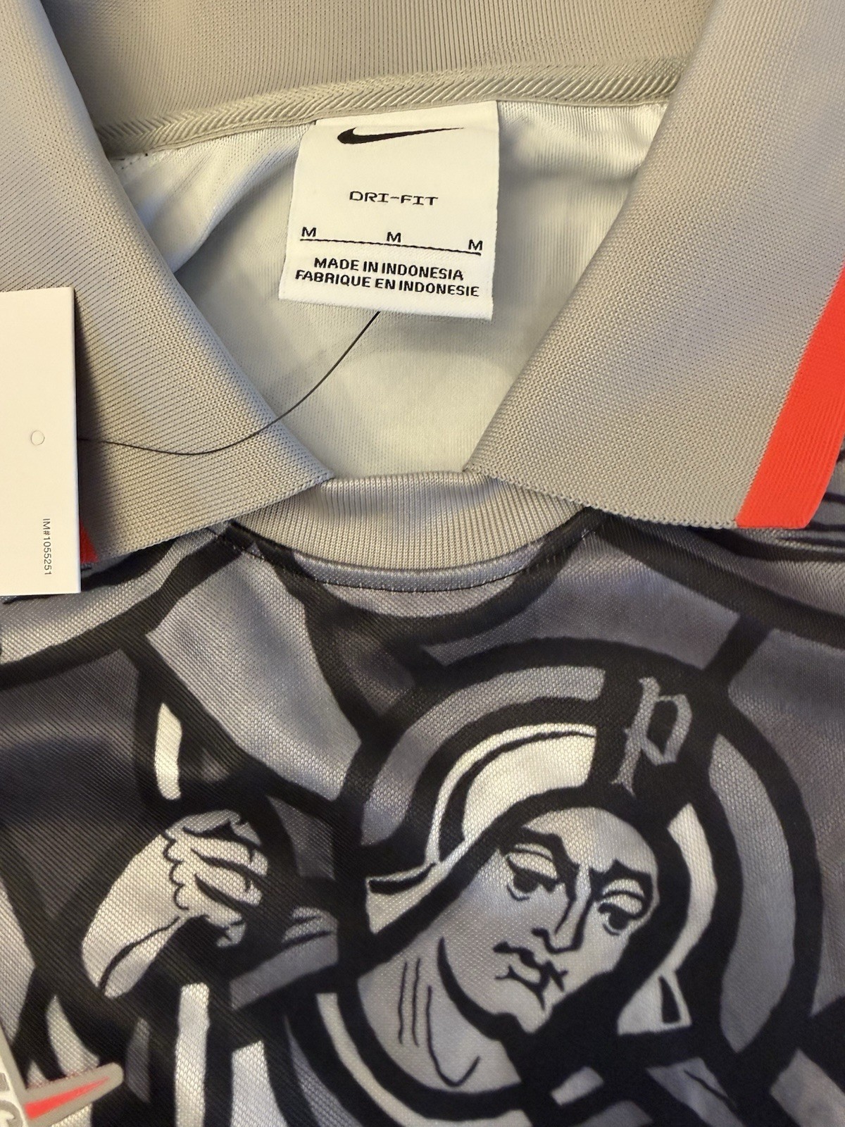 Palace x England Nike Jersey - Pewter Grey Black White - Size M IN-HAND gallery