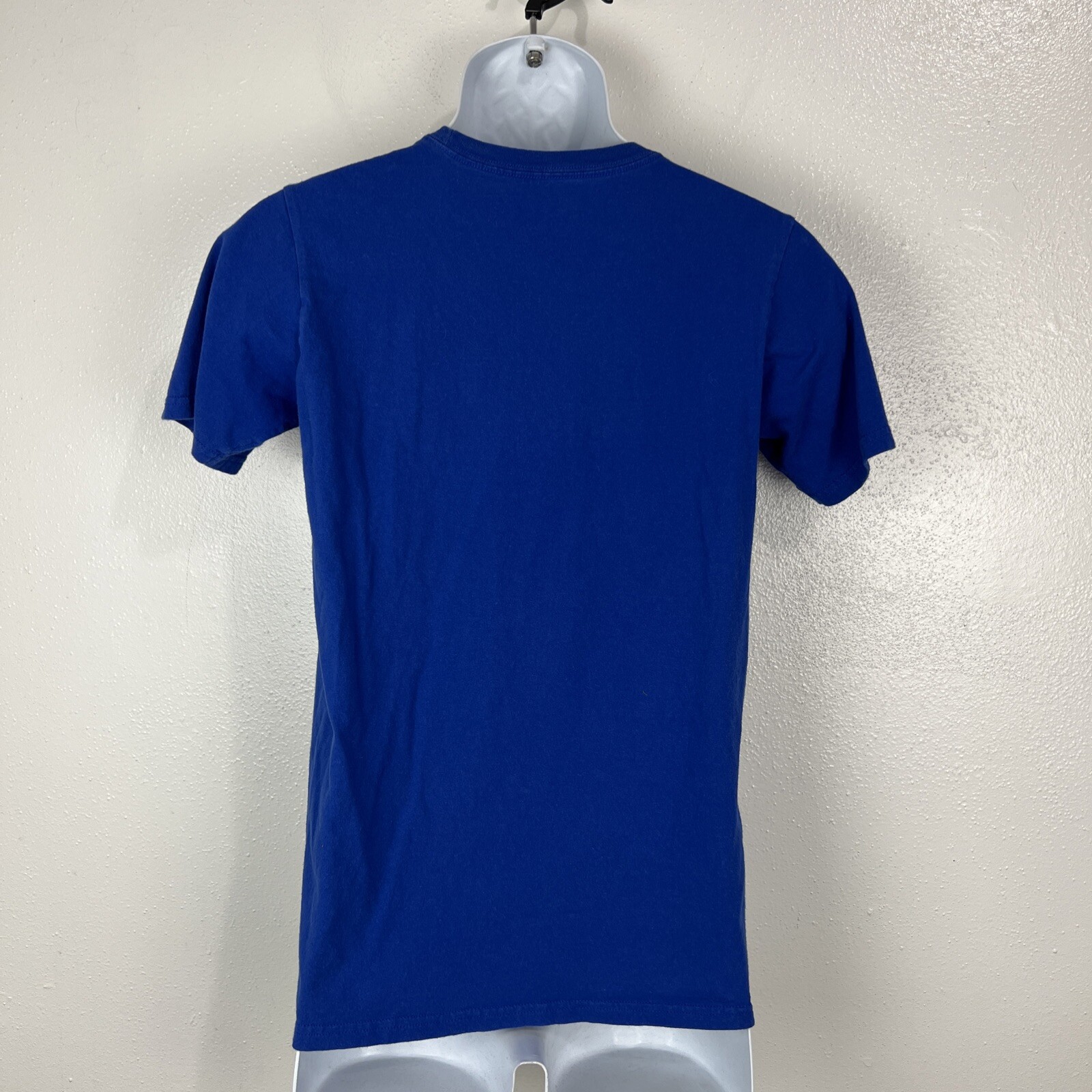 Adidas Shirt Men Small Blue Logo Graphic Short Sleeve Active Casual Go-To Tee gallery