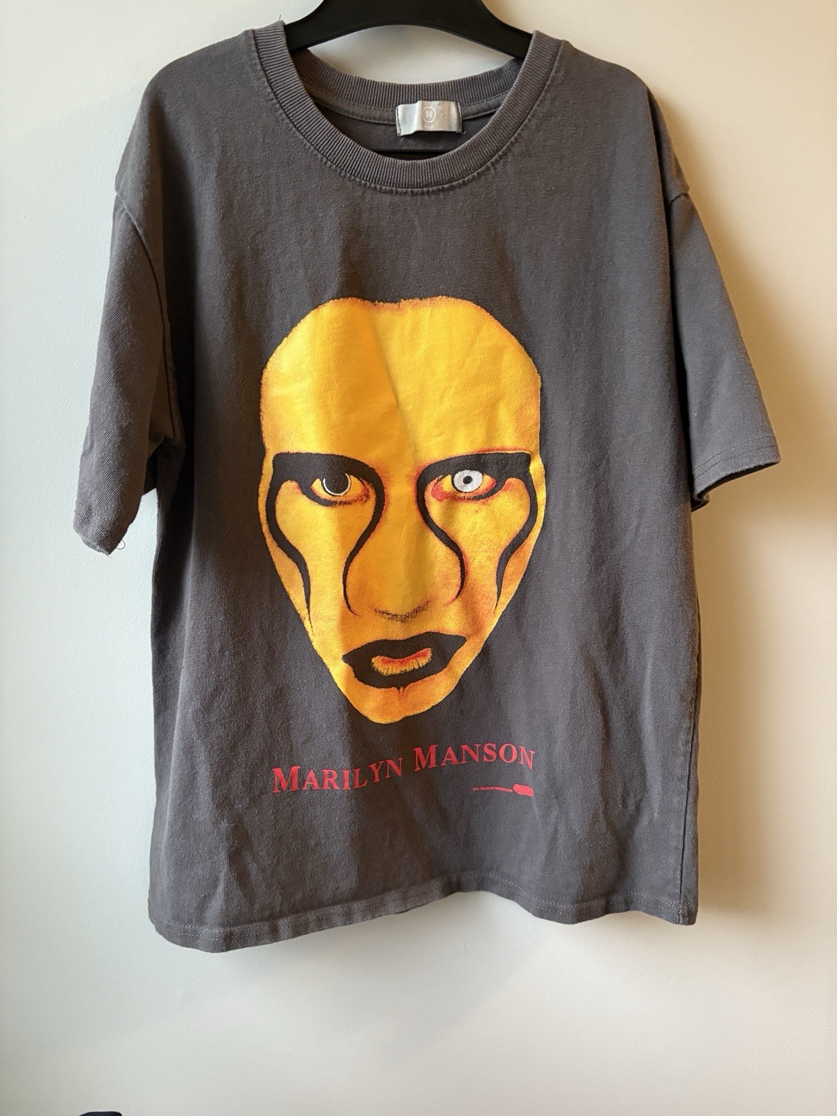 Y2K Marilyn Manson Sex Is Dead Bootleg T Shirt Men’s Medium Heavyweight Fade gallery