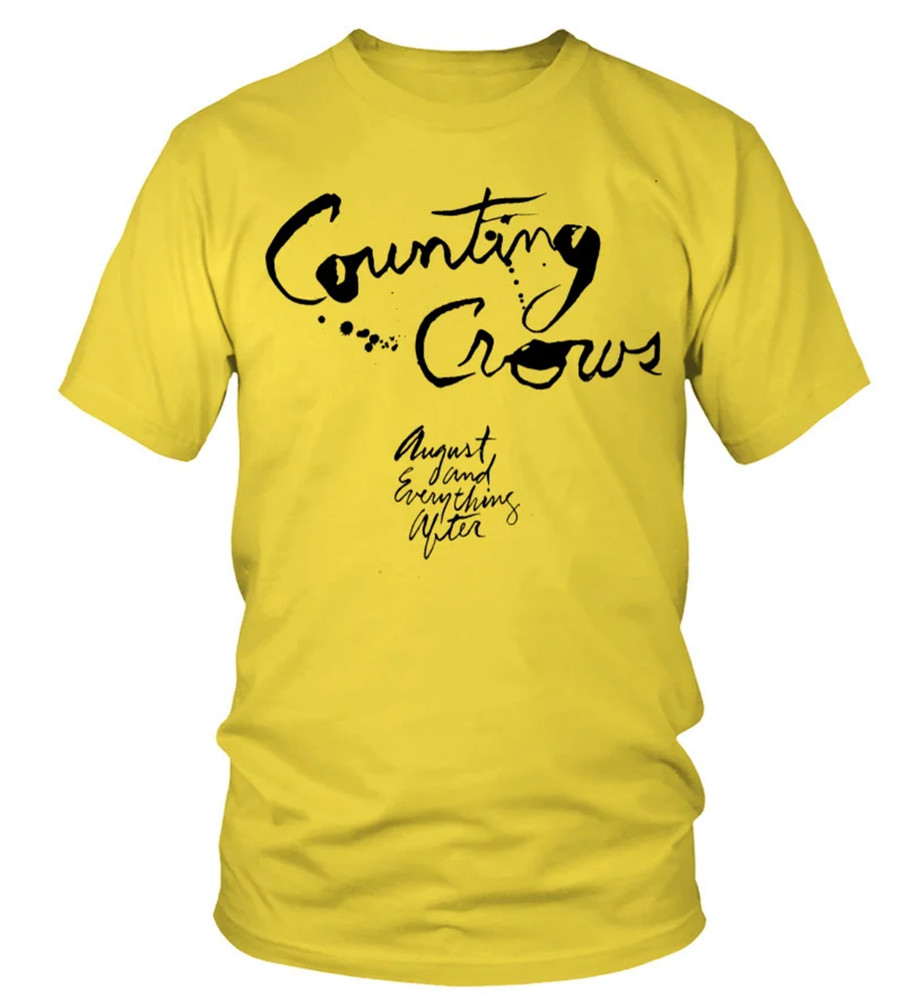 NEW Counting Crows rock band T-shirt Daisy Unisex Tee S-5Xl