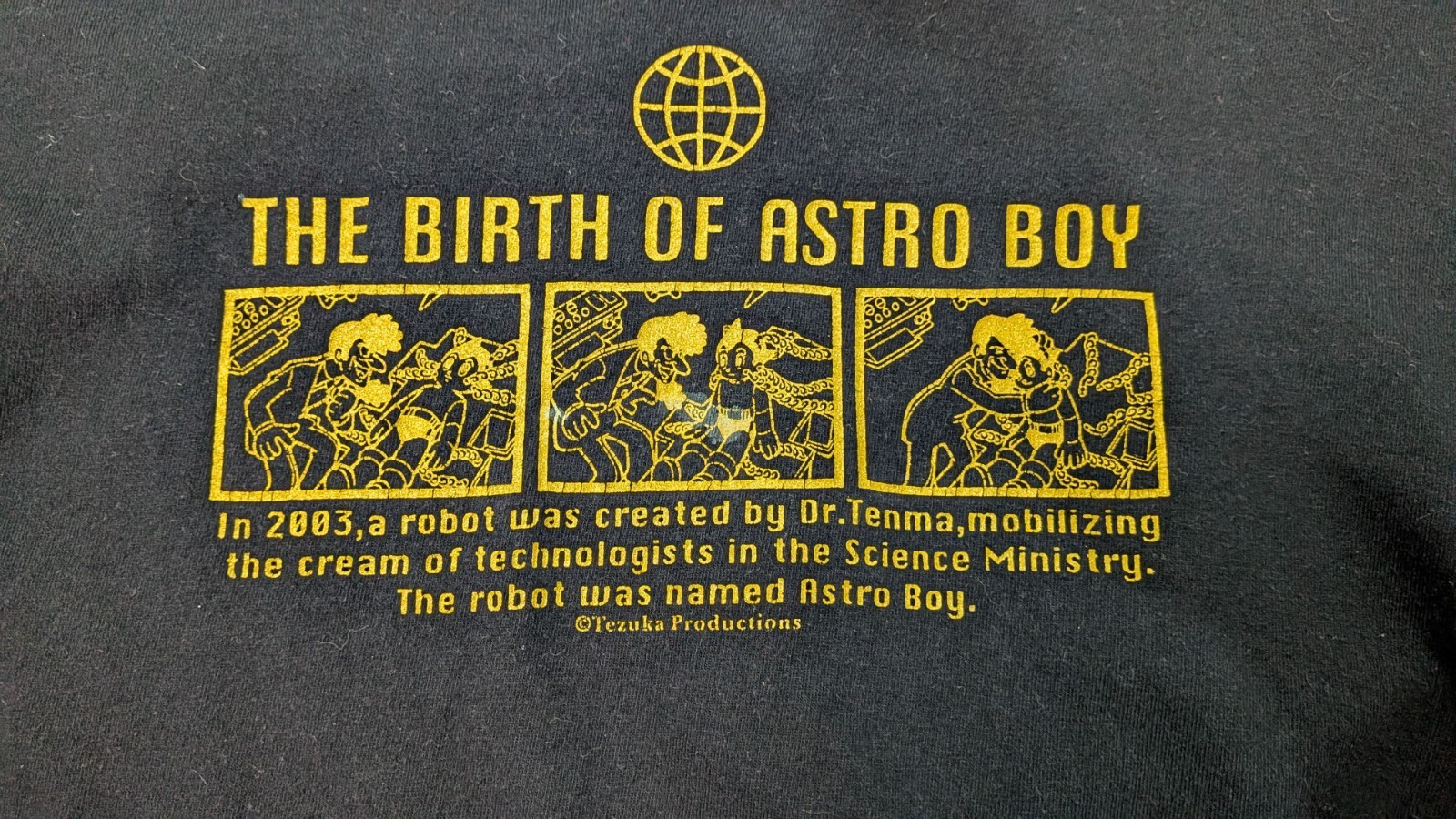 RARE 2003 Birth of Astro Boy T-Shirt - Osamu Tezuka - Atom Dream Project -... gallery