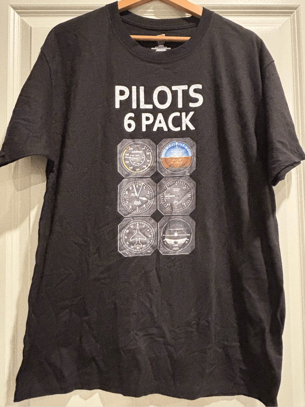 Pilot’s 6 Pack T-shirt size Large
