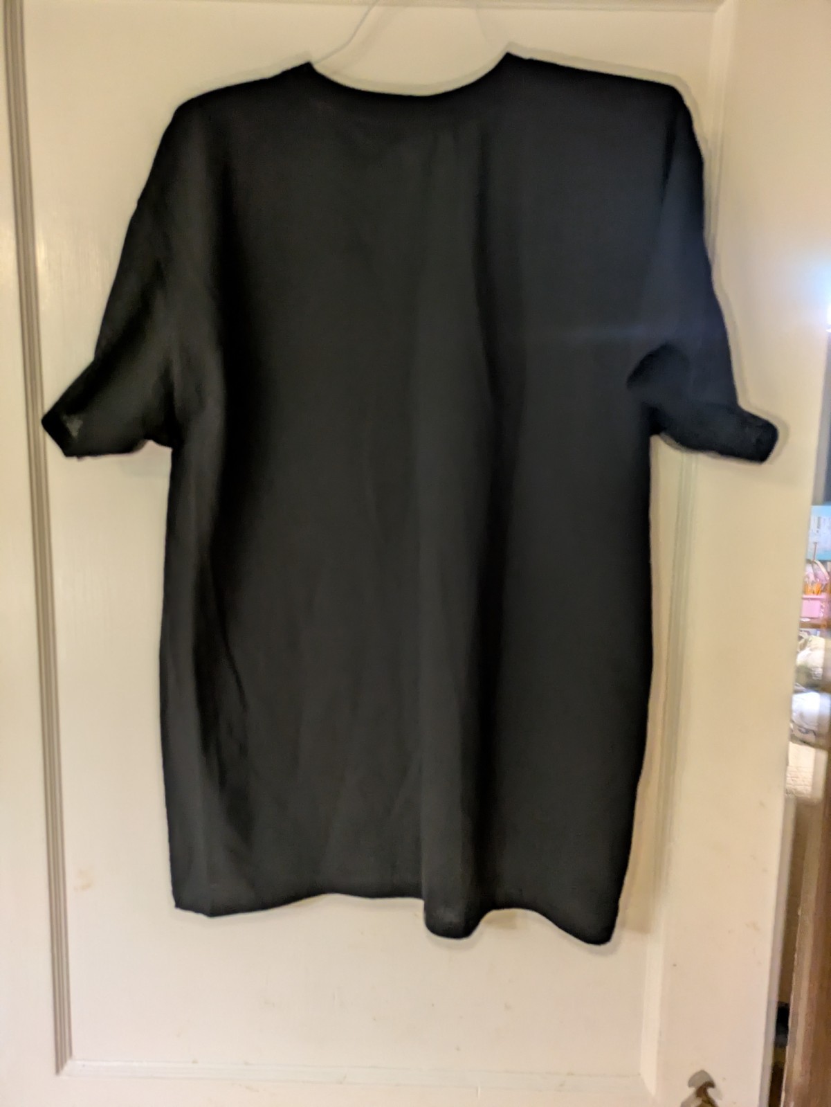 Black Tee Shirt Size Large Pink Machine Wash Cold Dont Call Me 2 Busy 4 U Cell gallery