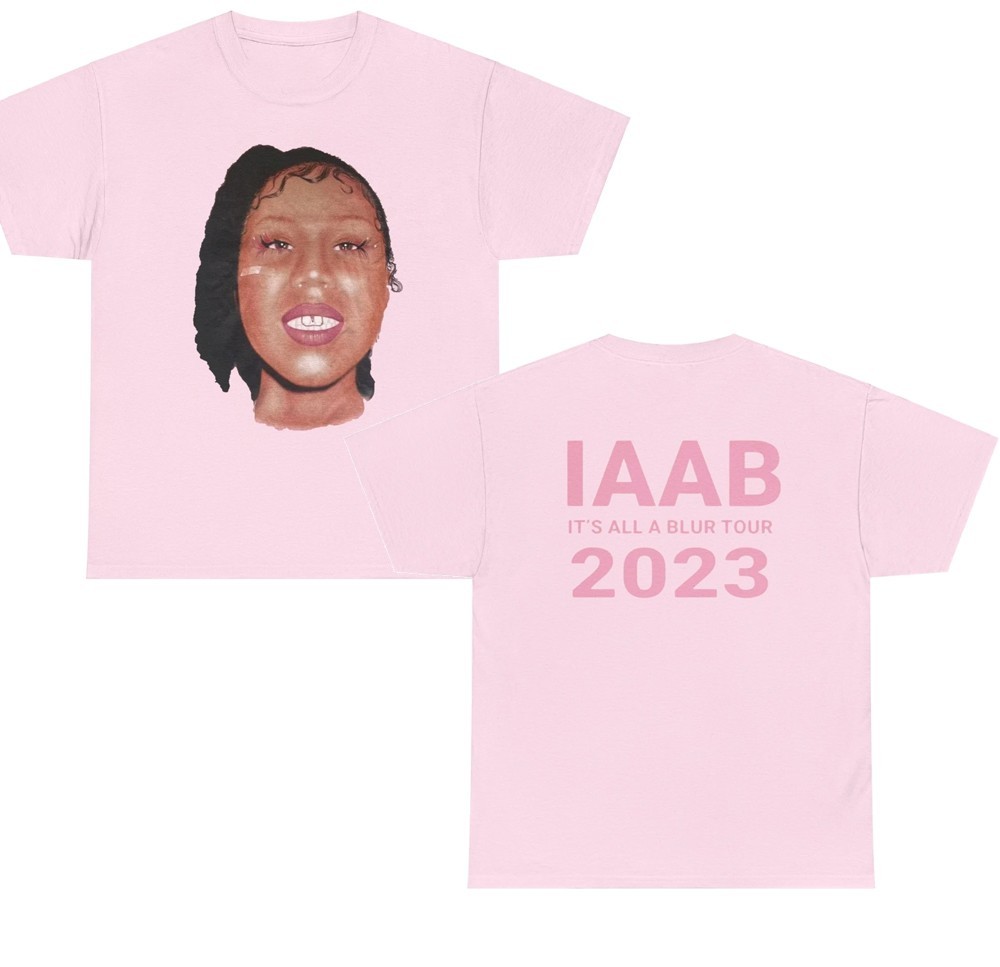 Her Loss Album Cover Heavy Cotton T-Shirt Drake It's All A Blur Tour 2023 IAAB 2 gallery