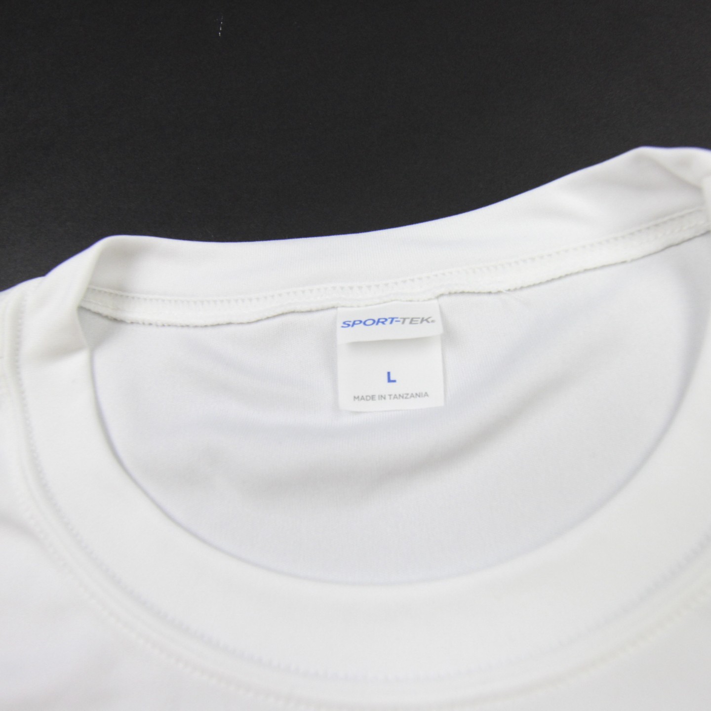 Sport-Tek Short Sleeve Shirt Men's White Used L gallery