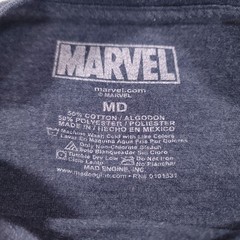 Marvel Captain America Graphic Short Sleeve Casual T Shirt Mens Size M Blue Red