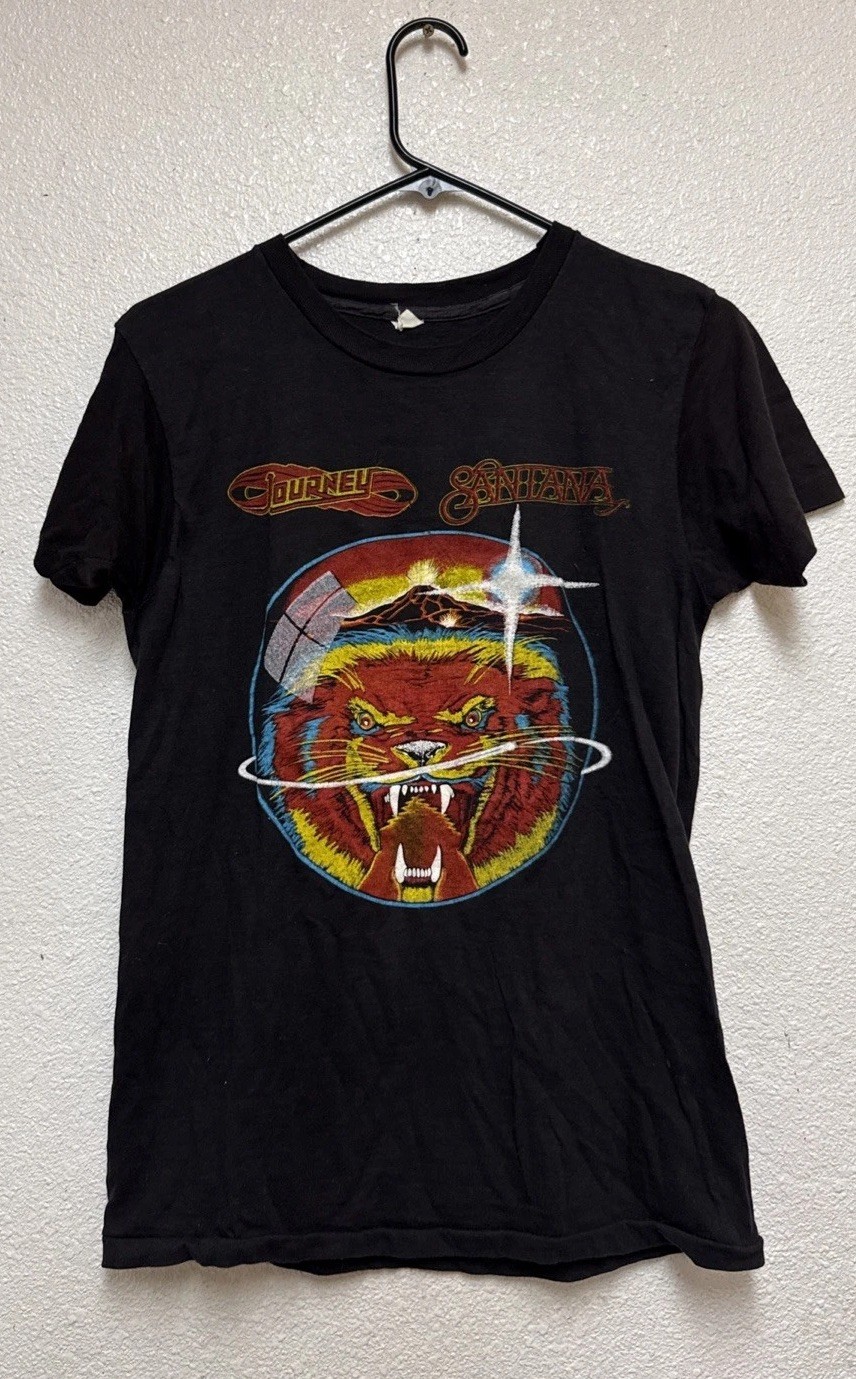 1979 The Loop's Day In The Park Thin Lizzy Concert Shirt Sz S Read Description gallery