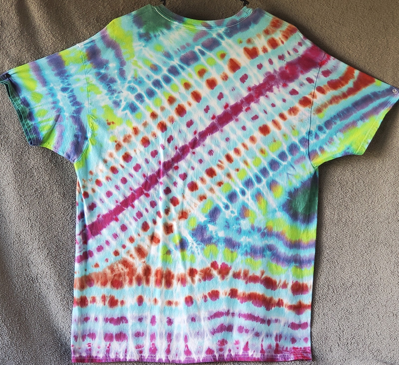 HANES SIZE X-LARGE 100% Cotton Tye Dyed Shirt Pre-washed WON'T FADE VERY SOFT gallery