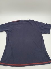 Sean John Large Blue Graphics Men Patch Logo Men Shirt.#47376