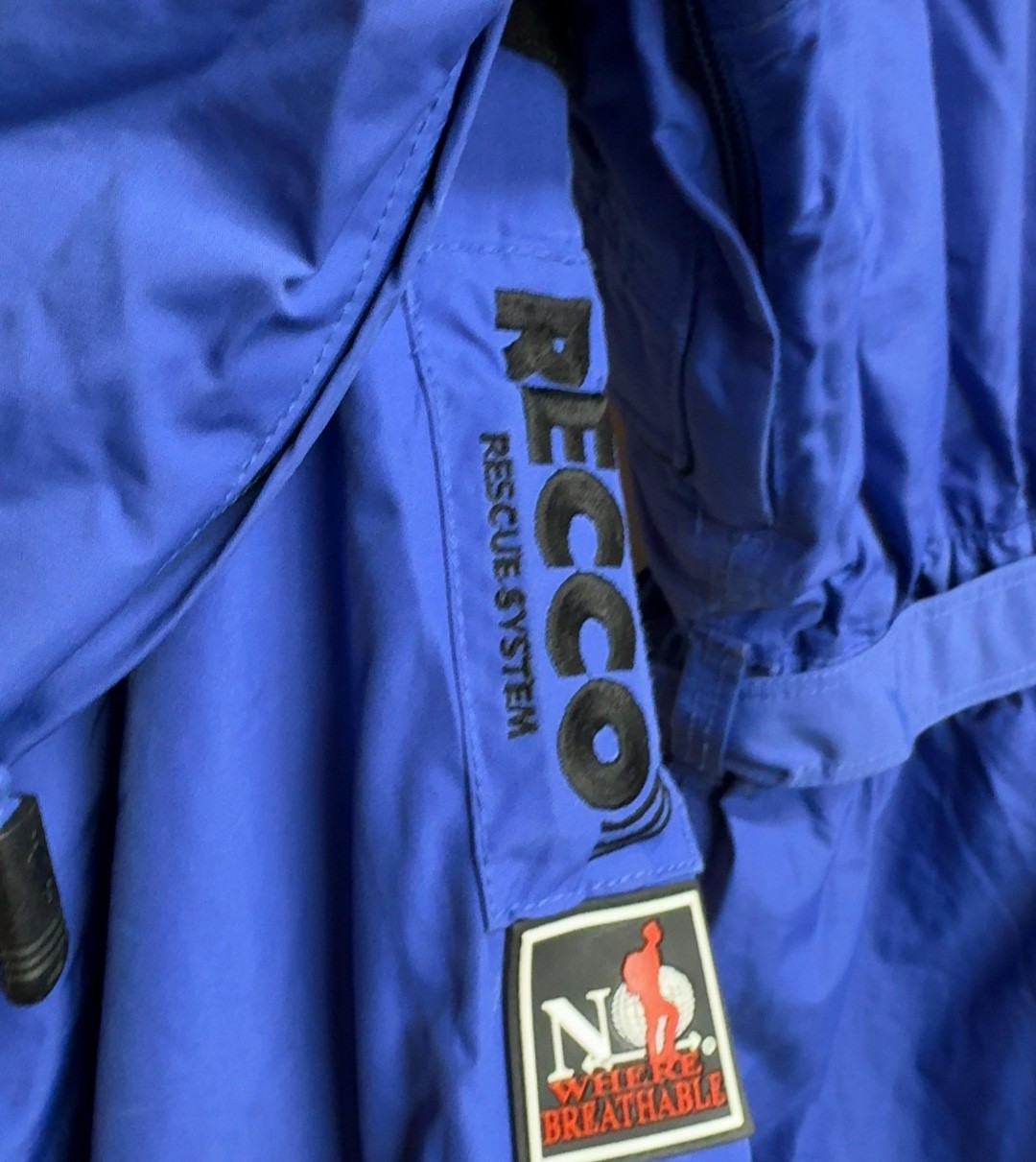Nowhere Blue Polyamide Winter Sports Snowboarding One Piece Ski Suit size M Mens gallery