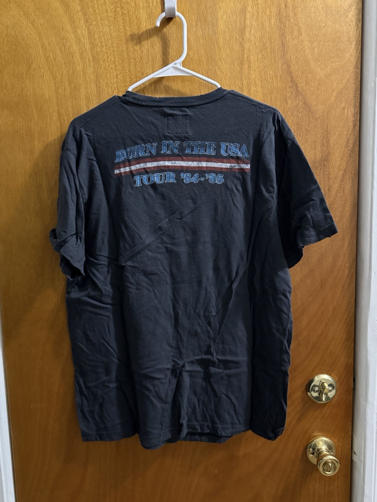 Abercrombie and Fitch Bruce Springsteen Born in the USA T-Shirt-Black-Large gallery