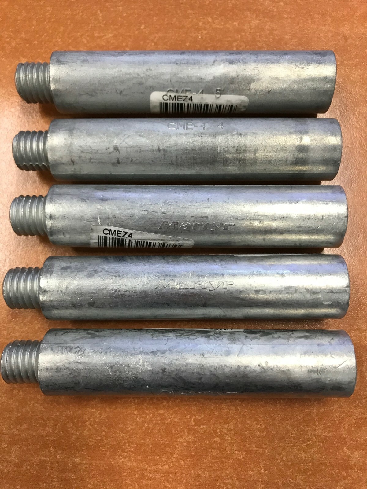 ANODE 194-CMEZ4 REPLACES E4Z E-4Z SIZE 3/4″X3-3/8″  PENCIL ZINC ENGINE 5 PAC