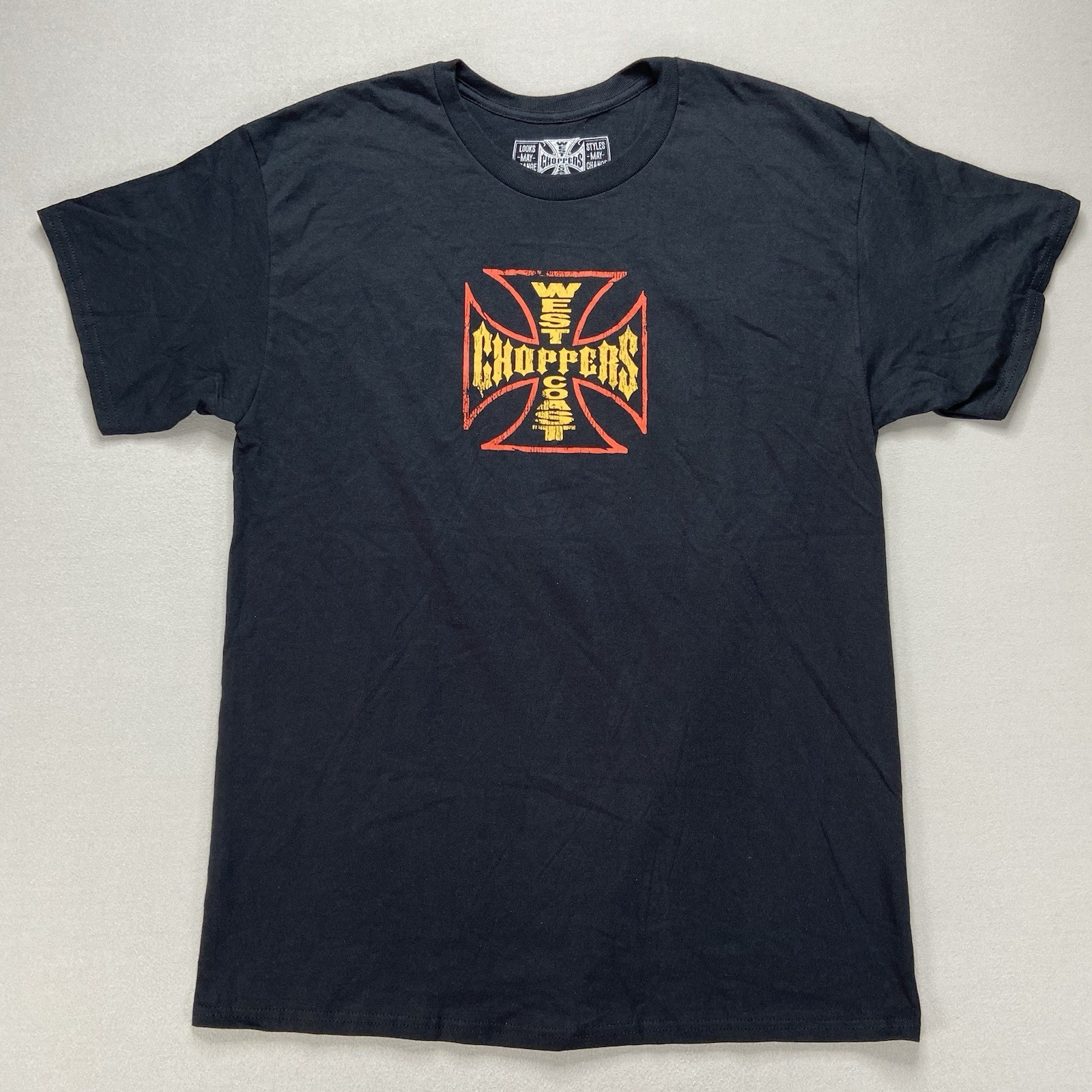 West Coast Choppers Cobra Graphic Logo Men's Crew Neck Black T-Shirt Sizes Vary gallery