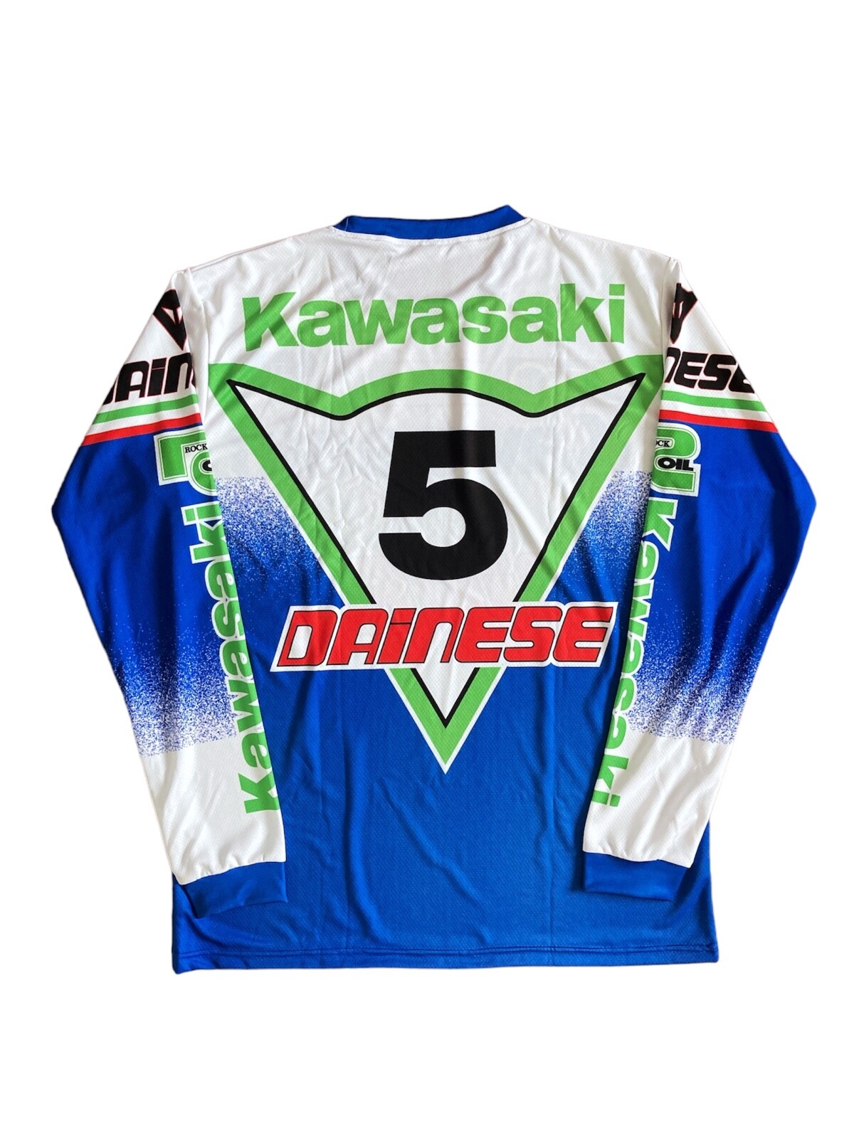 Dave Thorpe Kawasaki Dainese Reproduction Replica Vintage Motocross Jersey gallery