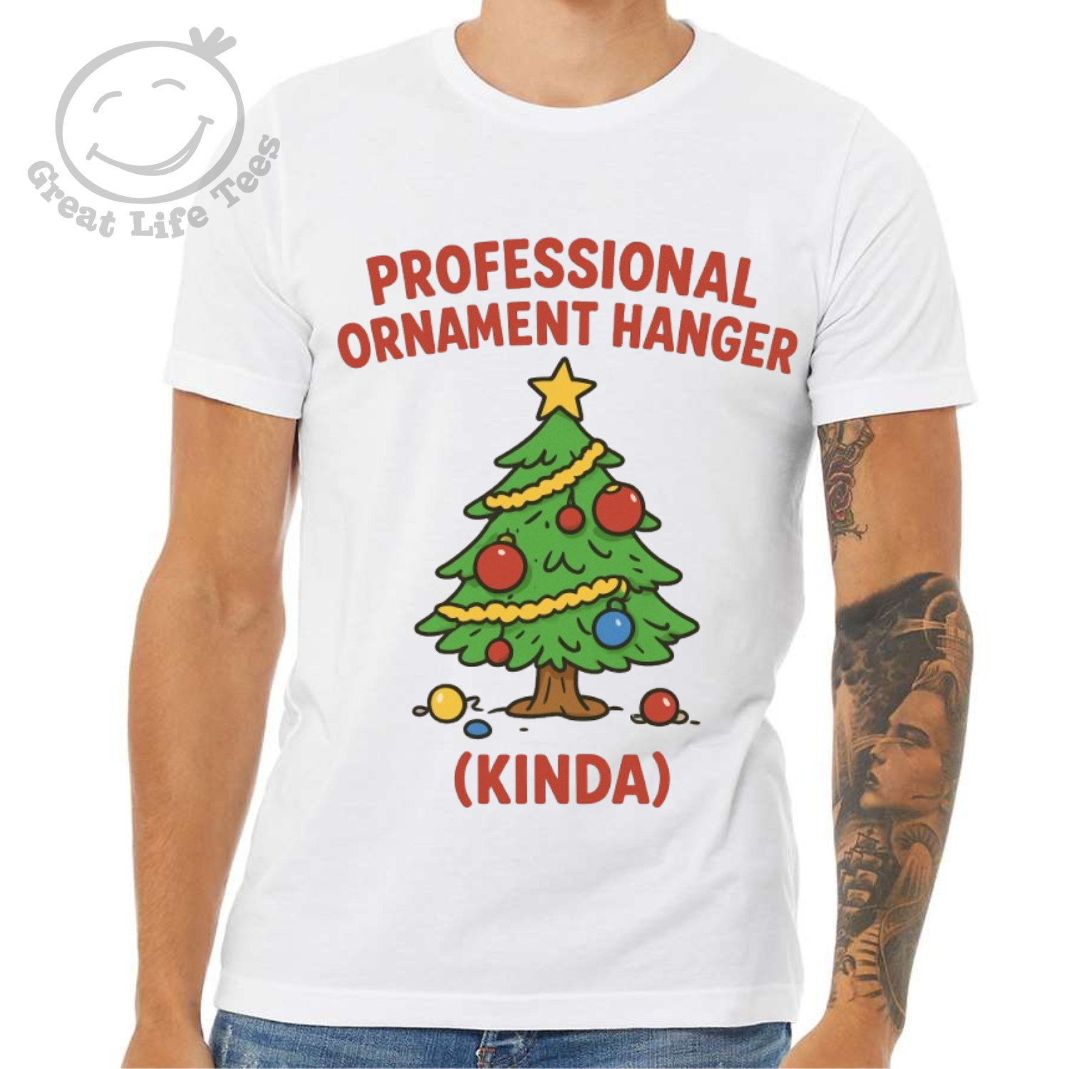 Professional Ornament Hanger (Kinda), Christmas T-Shirt