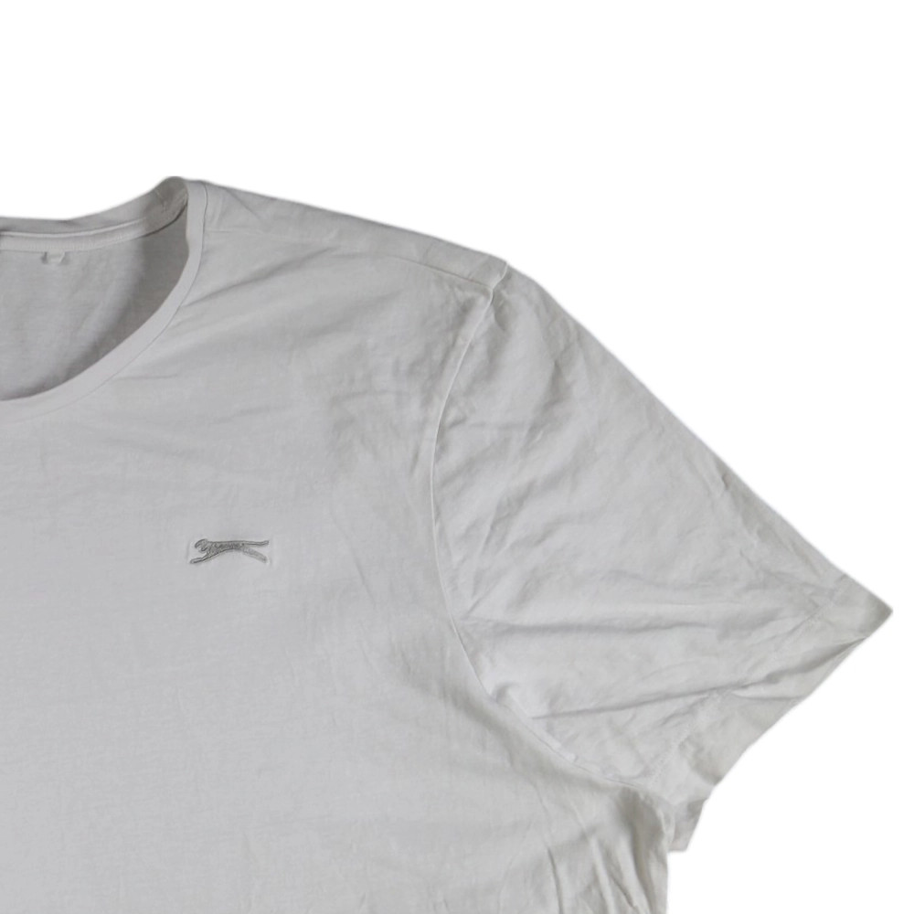 Slazenger Mens T-Shirt Size 4XL White Short Sleeve Round Neck 100% Cotton gallery