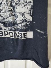 Aggressive Response Hardcore Punk Band T-shirt Men’s Size Medium Thrashed CP
