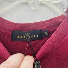 NWT – Bugatchi Uomo Long Sleeve Ruby Maroon Shirt Men’s Size XL