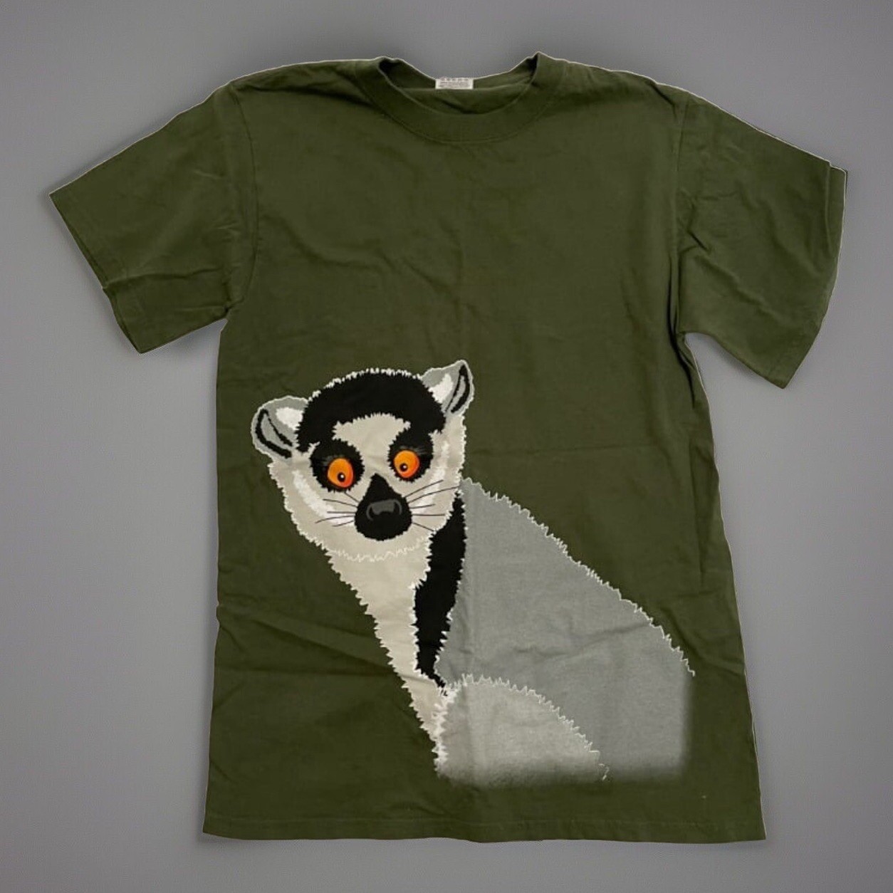 Madagascar 3D Promo Leemur Fruit of the Loom Green Tshirt 0037 gallery