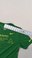 Nike Oregon Ducks Team Issue Dri-FIT Green T Shirt Small NCAA Football Tee