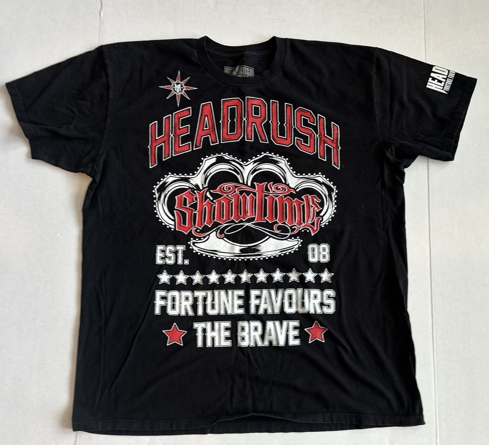 Headrush Anthony Pettis UFC “Showtime” T Shirt Black Men’s Size XL gallery