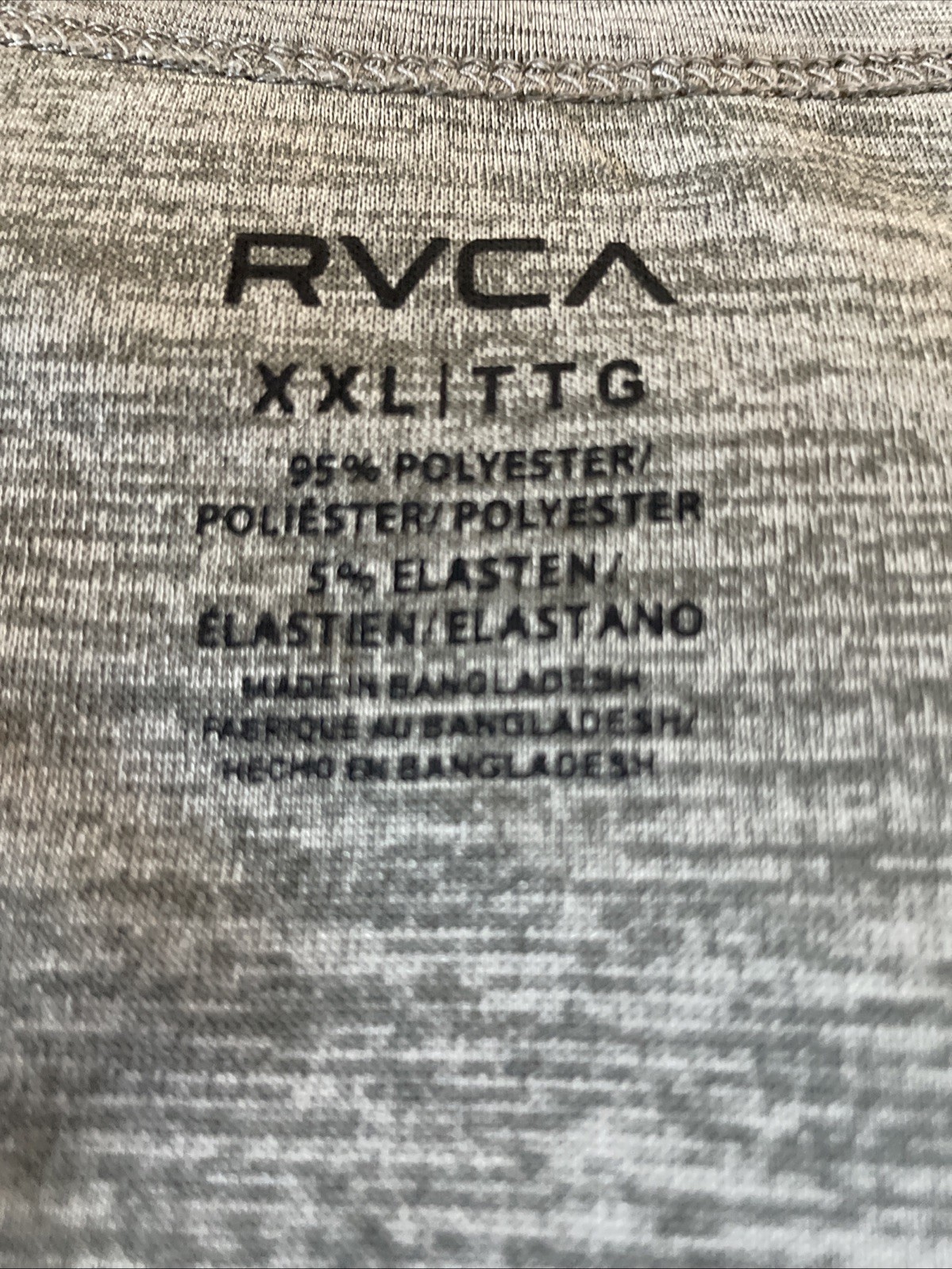 New RVCA Sport Active Tank Top Gym Running Street Style Men's Shirt Size XXL gallery