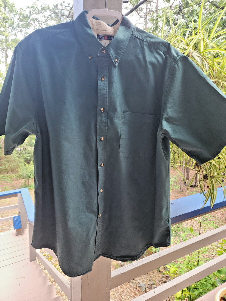 Jerzees Dark Hunter Green XL Short Sleeve Men’s Shirt