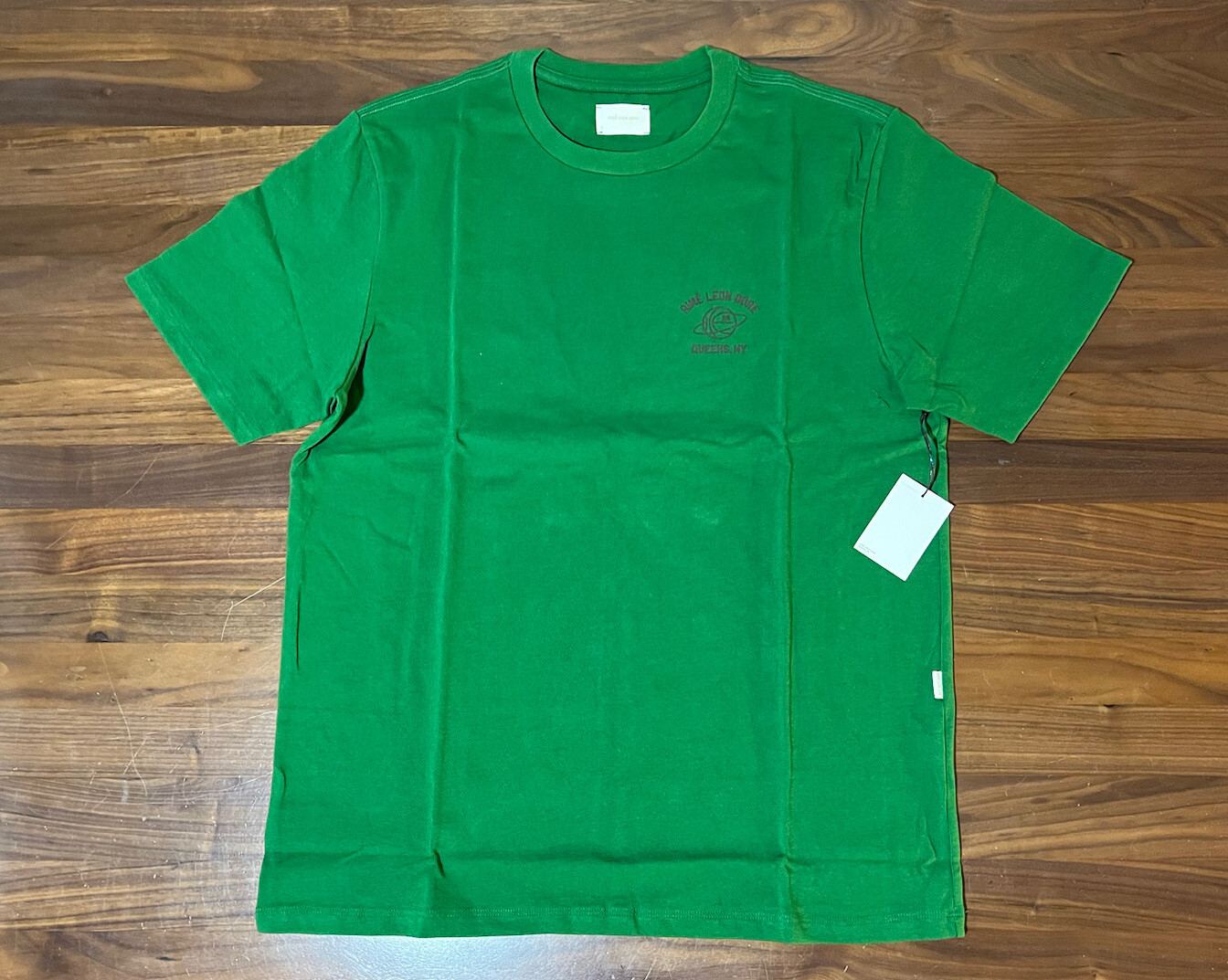 Aime Leon Dore ALD 86 Classic Tee Basketball Camp Retro Logo T-Shirt Green Large