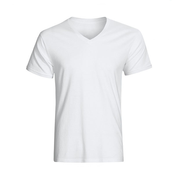 3-12-Pack V-Neck For Men's 100% Cotton Tagless T-Shirt Undershirt Tee White gallery