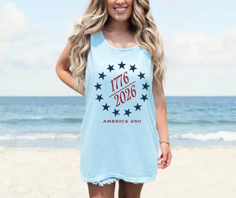 America Patriotic Tank Top gallery