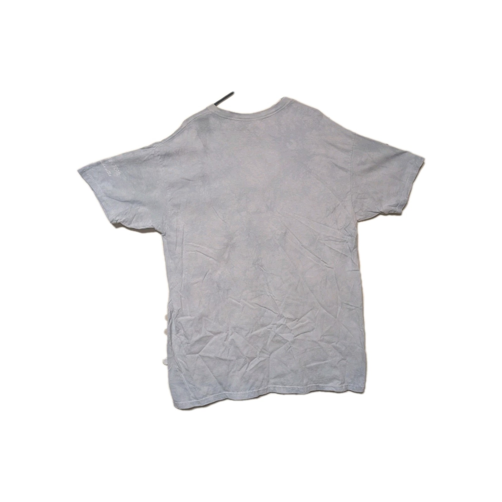 The Mountain Mens T-shirt Blue "White Wolf DJ" Flawed Retired Logo 2XL #6067 gallery