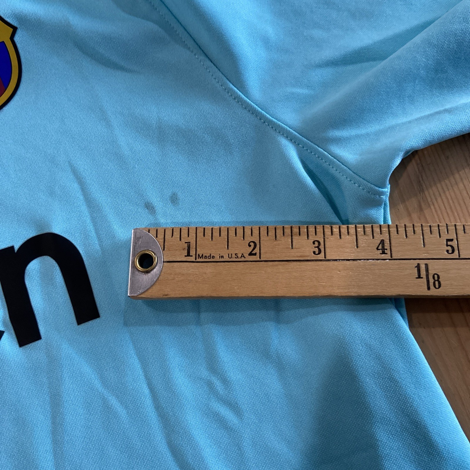 Nike FC Barcelona 2017/18 Third Jersey Blue Orbit L 847237-484 Rakuten Shirt gallery