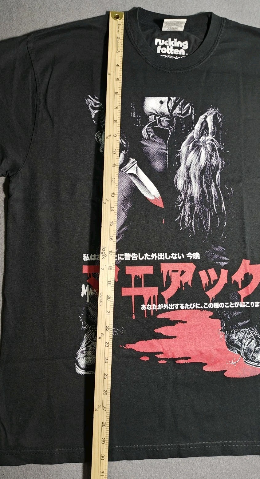 Rucking Fotten Maniac T-shirt Sz XL Horror "I Warned You" New Unworn gallery
