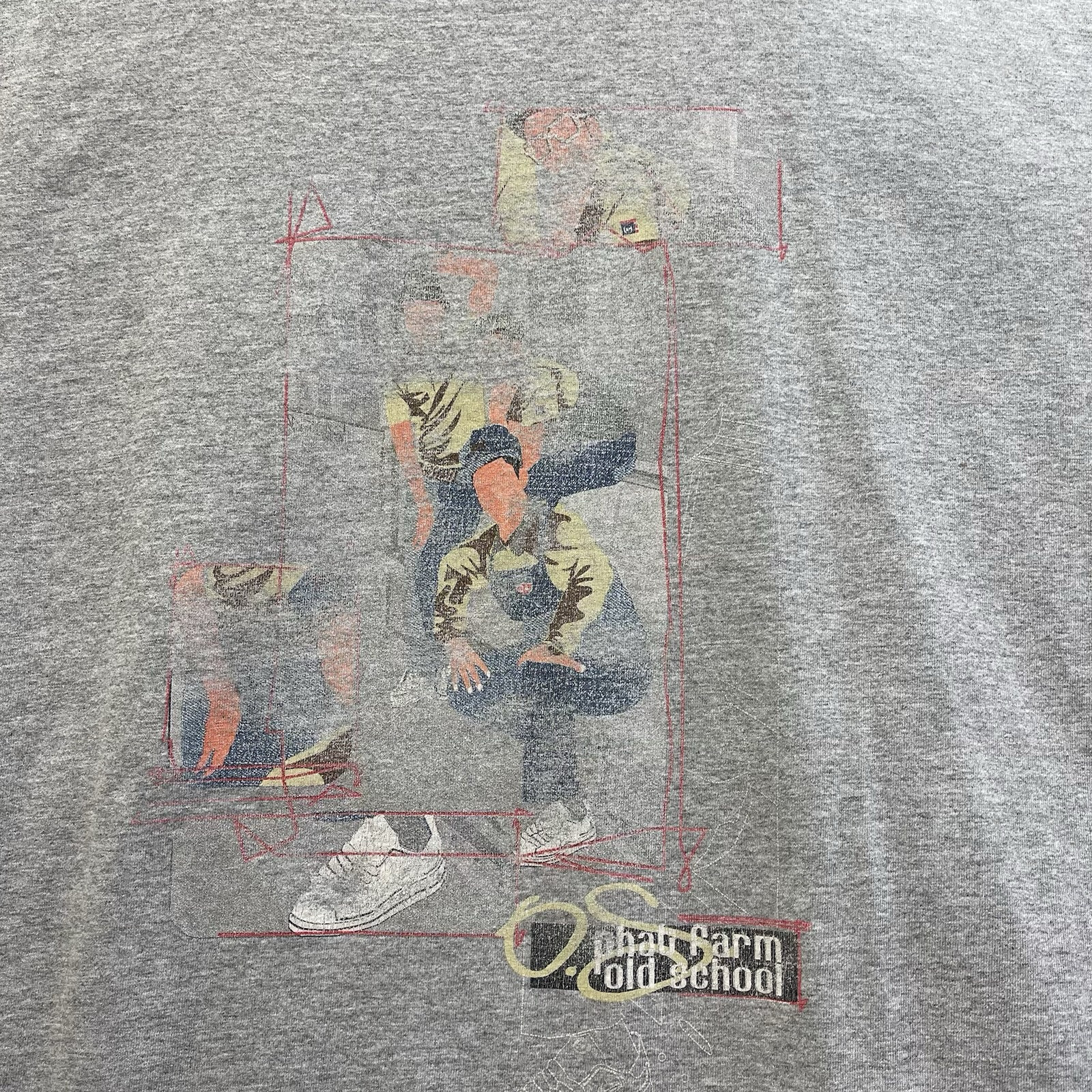 Rare 90s Vintage Phat Farm Old School Hip Hop Tee Shirt XL Made In USA gallery