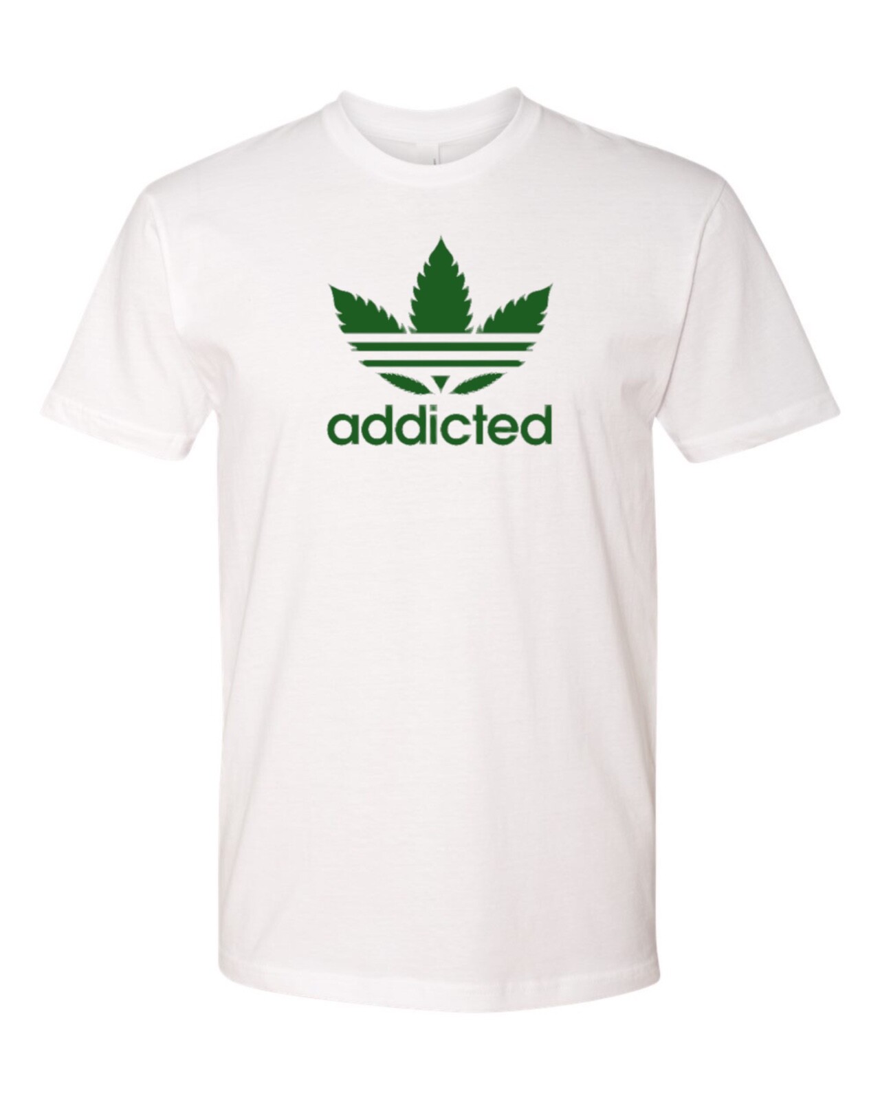 Addicted Custom Cotton Crew Neck Unisex T-Shirt New Good Quality Free Shipping! gallery