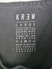 Krew Tank Top Triangle Graphic Mens Large Sleeveless Shirt Skateboard Cotton
