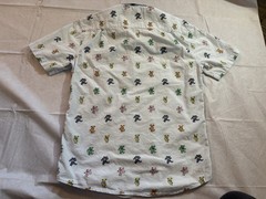 Grateful Dead Section 119 Dancing Bears Shirt Mens S Small Short Sleeve Oxford