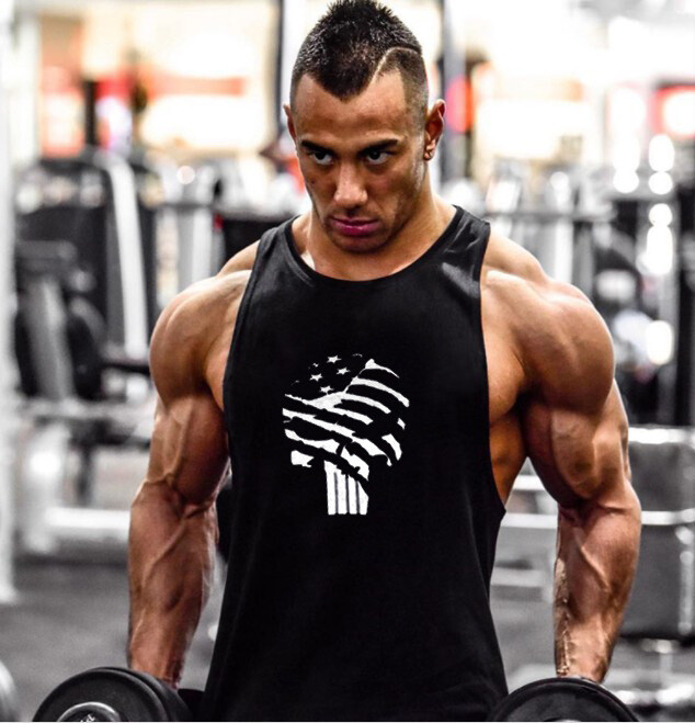 Gym Stringer - Men's Tank Top for Bodybuilding Fitness - Stringer Sports alpha gallery