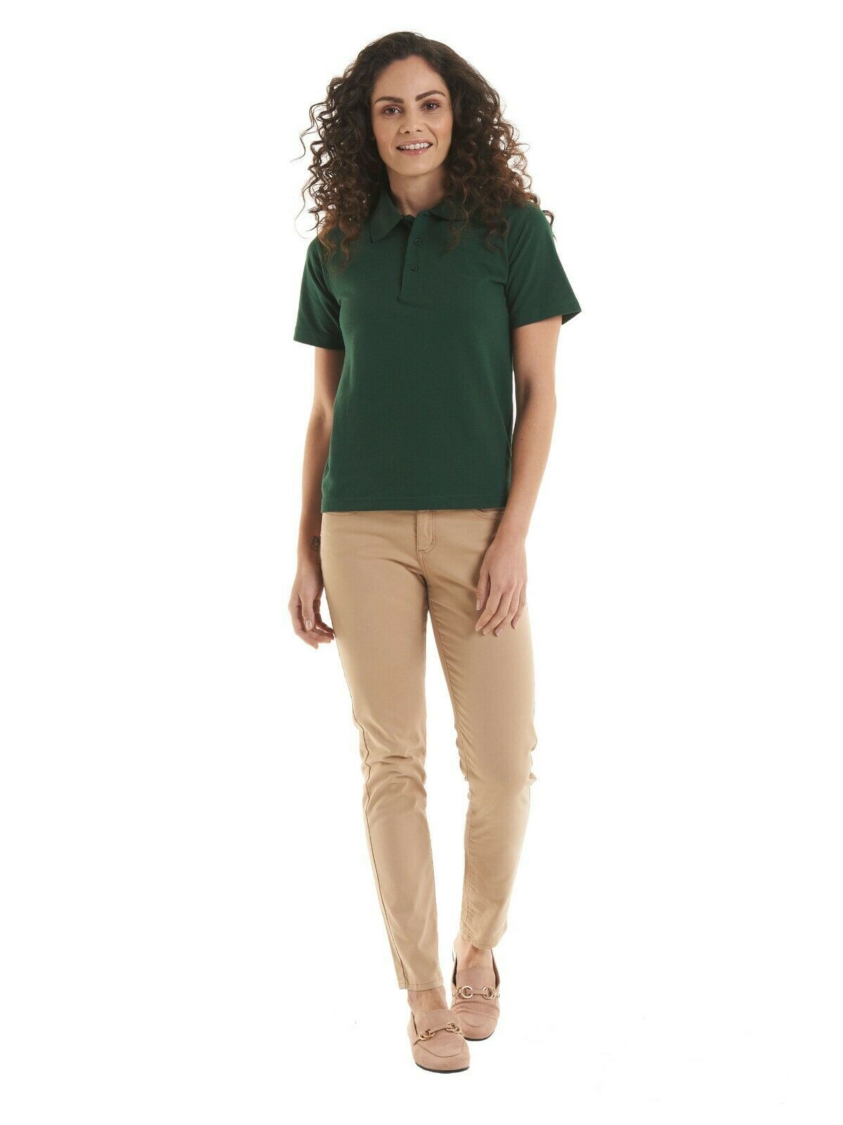 UNEEK Personalised Custom Embroidered Active Pique Polo Shirt Work Unisex T Top gallery