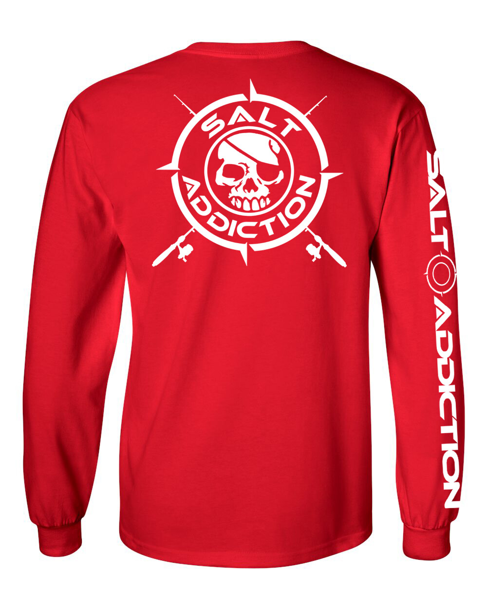 Salt Addiction t shirt long sleeve saltwater fishing apparel Offshore Nautical