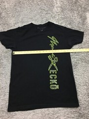 Marc Ecko Shirt Mens Size Large Cut & Sew Tee Black Green