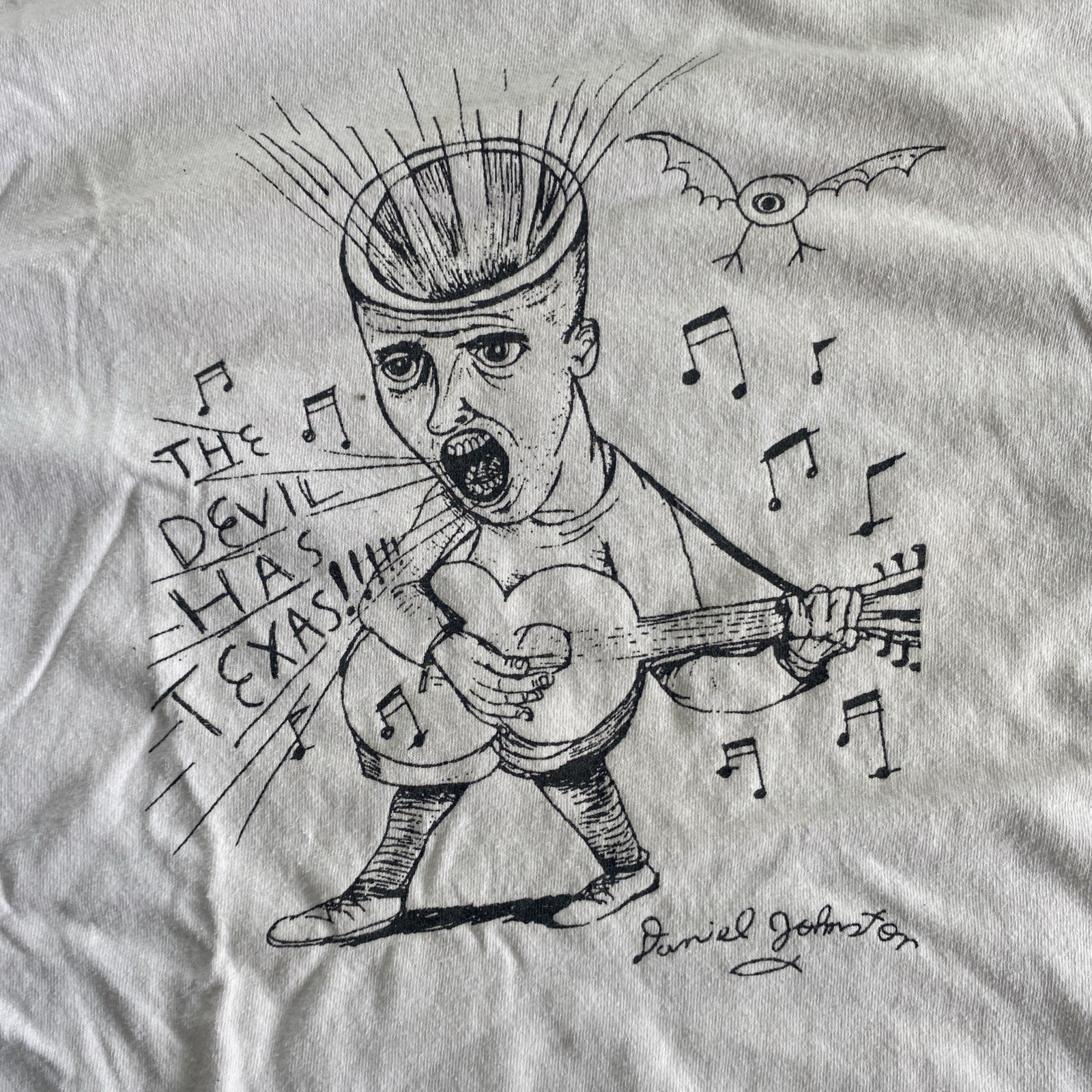 2002 Daniel Johnston The Devil Has Texas Men’s Large gallery