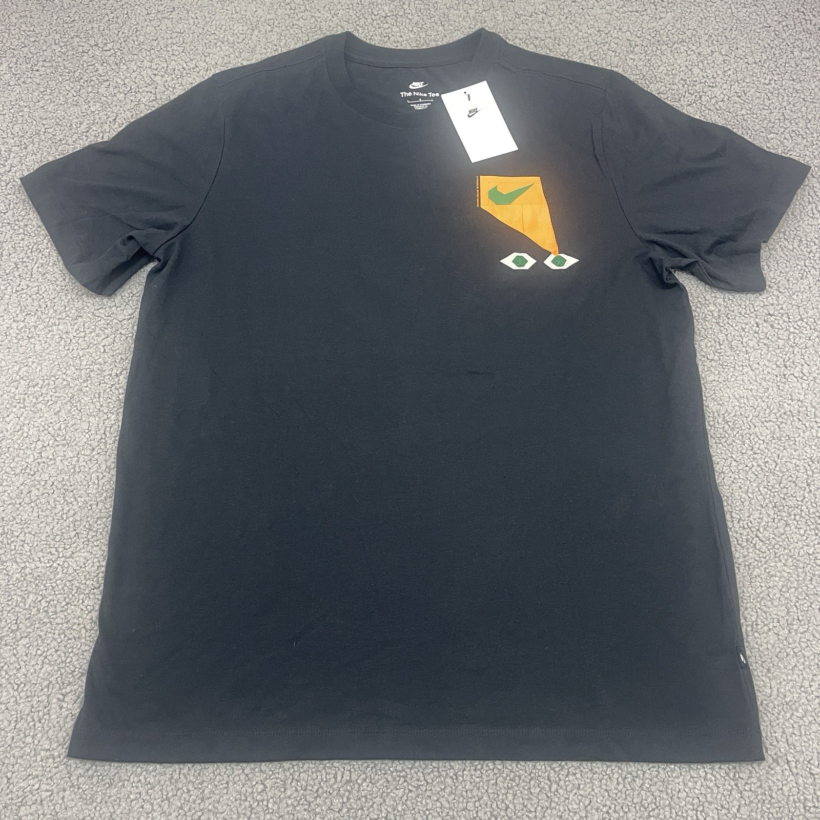 Nike The Nike Tee Mens Large Black Graphic T-Shirt Jeffery Sincich Seeking Sole gallery