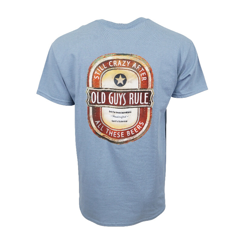 OLD GUYS RULE MENS STILL CRAZY AFTER ALL THESE YEARS T SHIRT gallery