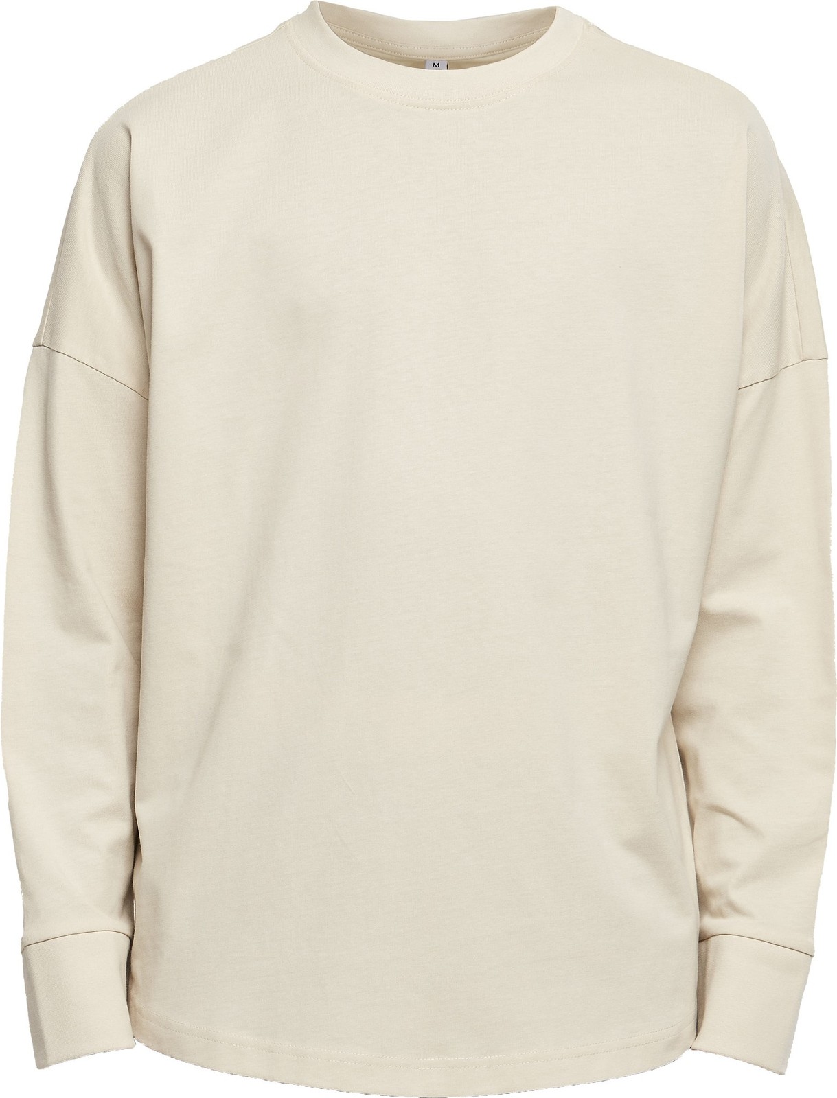 Build Your Brand Oversize cut on sleeve long sleeve - Round neck, Set-in sleeve gallery